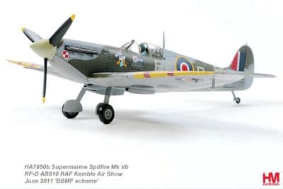 HOBBY MASTER HA7850B RAF BBMF Spitfire MKVb RF-D AB910 1:48 scale