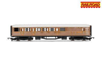 HORNBY R4333 RailRoad LNER, Brake Composite Coach - Era 3