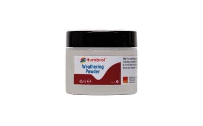 Humbrol AV0012 Weathering Powder: White - (45ml)