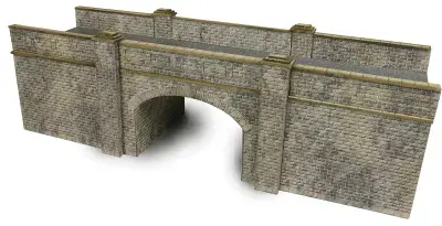 METCALFE PN147 N Scale Railway Bridge in Stone