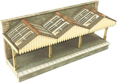 METCALFE PN941 Wall Backed Platform Canopy N Scale