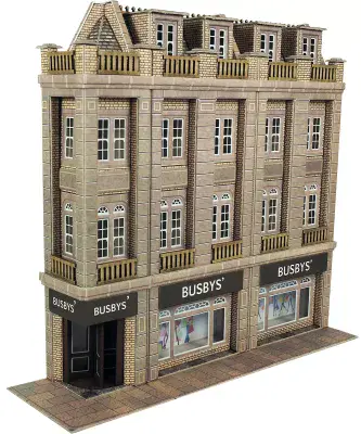 METCALFe PO279 00/H0 SCALE LOW RELIEF DEPARTMENT STORE