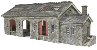 METCALFe PO336 00/H0 SCALE SETTLE/CARLISLE GOODS SHED