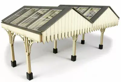 METCALFe PO340 00/H0 SCALE PLATFORM CANOPY