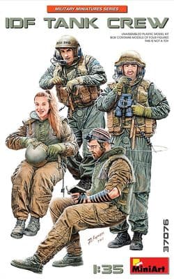 MINIART 37076 IDF Tank Crew 1:35 scale