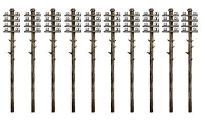 Peco 211 Telegraph Poles