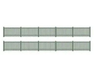 Peco 431 Straight Station Fencing, Green