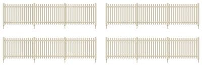 Peco 432 SR Concrete Pale Fencing