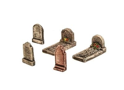 Peco CG270 Gravestones Assorted Pack of 5
