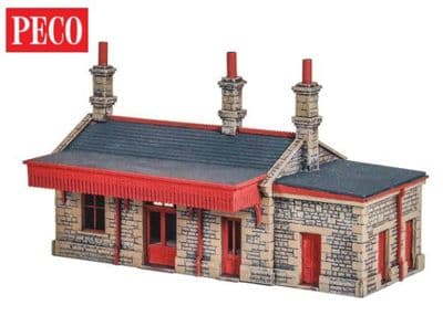 Peco LK-12101 TT:120 Country Station Kit