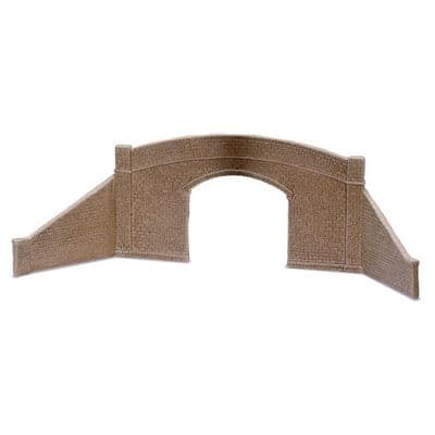 Peco lk-33 LINESIDE KITS OO/HO ROAD BRIDGE SIDE, SINGLE TRACK, STONE