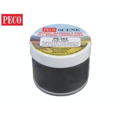 Peco PS-362 Coal Dust Weathering Powder