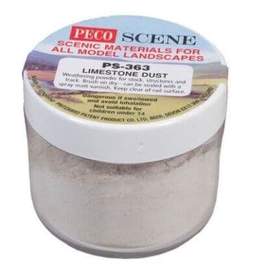 Peco PS-363 Limestone Dust Weathering Powder
