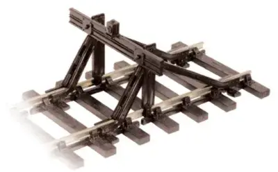 Peco SL-740BH Bullhead O Gauge Buffer Stop - Rail built