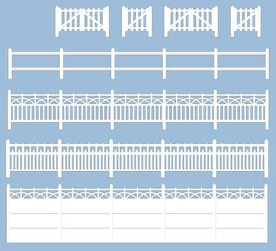 Peco SS43 Concrete Fencing