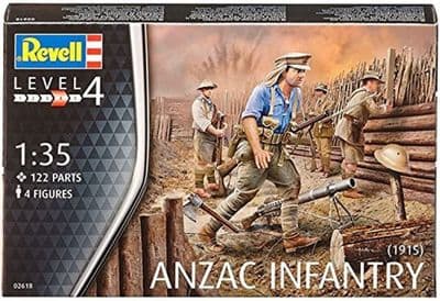 Revell 02618 ANZAC Infantry (1915)  1:35 scale