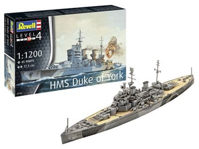 Revell 05182 HMS Duke of York 1:1200 scale