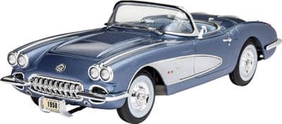 Revell 07037 58' Corvette Roadster 1:25 scale