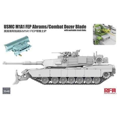 RFM RM-5048 USMC M1A1 FEP Abrams/Combat Dozer Blade1:35 scale