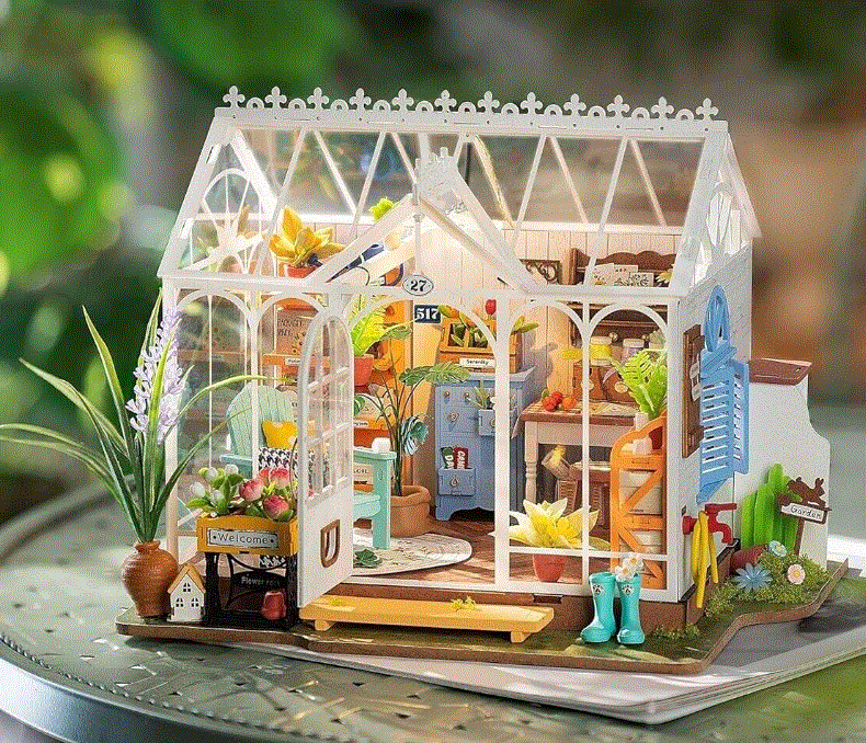 ROLIFE DG163 DIY LED Dreamy Garden Miniature House Kit