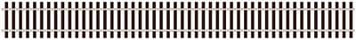 SL-7000 70 Line Flexible Track, Wooden Sleeper