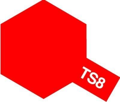 Tamiya TS-8 Italian red