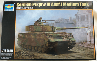 Trumpeter 00921 German PzKpfw IV Ausf. J Medium Tank 1:16 scale