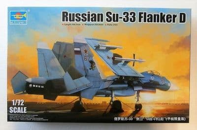 Trumpeter 01678 Russian Su-33 Flanker D  1:72 scale