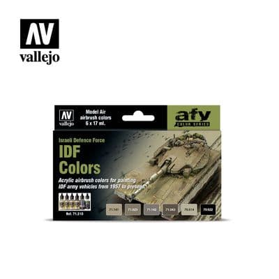 VALLEJO IDF ARMY COLOURS 1957 - TODAY 17ML
