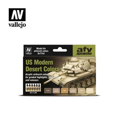 VALLEJO US Modern Desert Colors 17ML