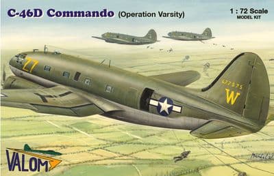 VALOM C-46D Commando (Operation Varsity) 72152 1:72 SCALE