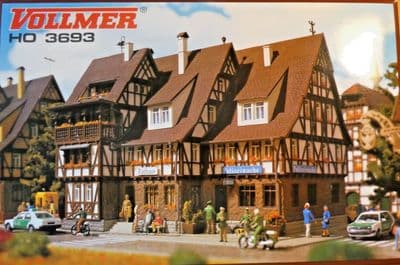 Vollmer HO 3693 City Hall Police Station And Prison