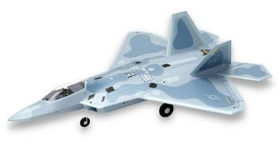 XFLY TWIN 40MM F-22 RAPTOR EDF 702MM JET W/O TX/RX/BATT