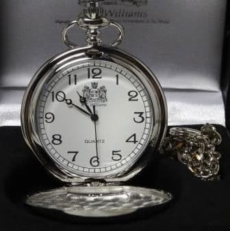 ae williams pewter pocket watch