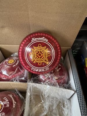 Henselite Tiger II - Size 00H - Ruby Rich - Mega Grip