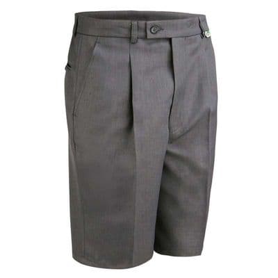 Men's Grey Polyester Bowls Shorts