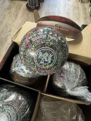 Professional - Green/Green Fluorescent Harlequin - Size 1H