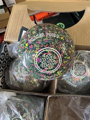 Professional - Size 0H - Green/Green Fluorescent Harlequin