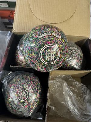 Professional - Size 2H - Green/Green Fluorescent Harlequin