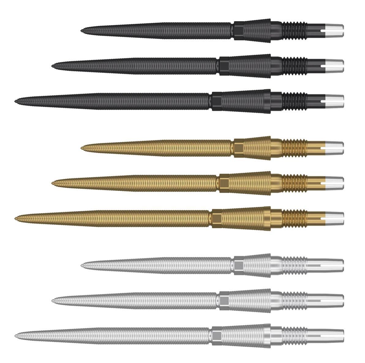 Target Darts Swiss Point Storm Nano Dart Points - 3 Pack, 35mm, Stainless Steel Flush Fit