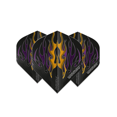 Winmau Prism Alpha Black & Orange