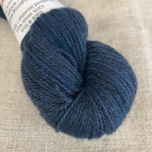 Black & Blue 4ply - Deep Sea