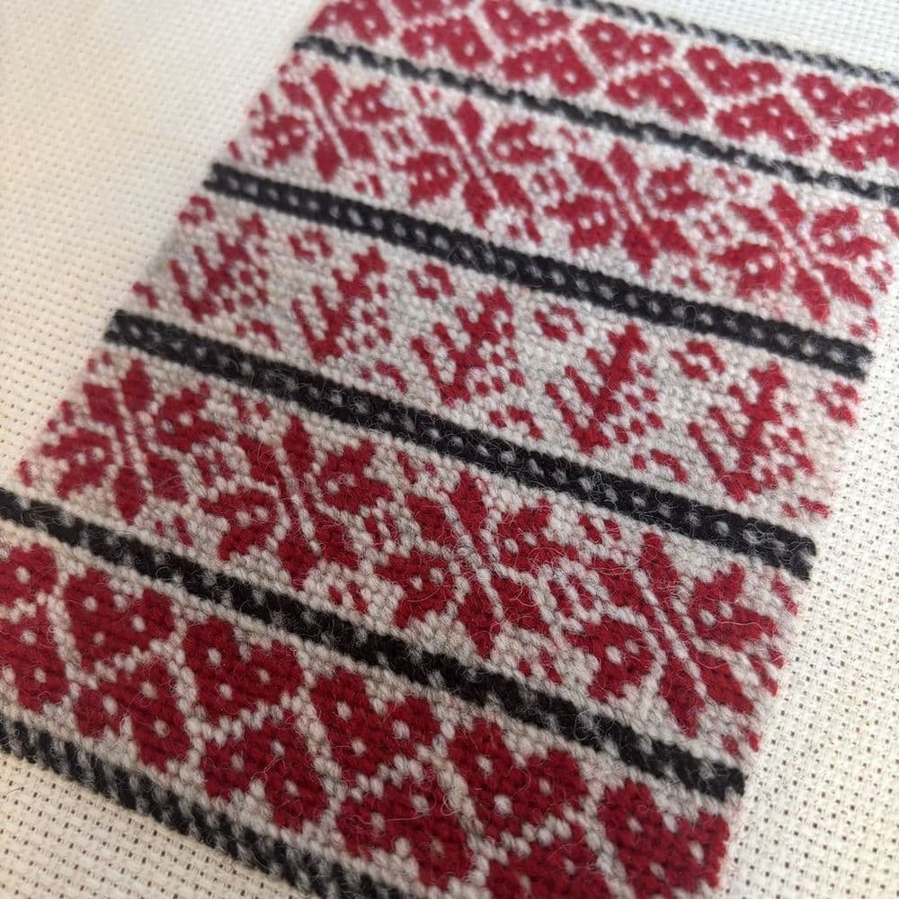 Fair Isle Needlepoint kit - Yule