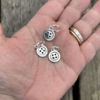 Handmade Stitch Markers - Buttons