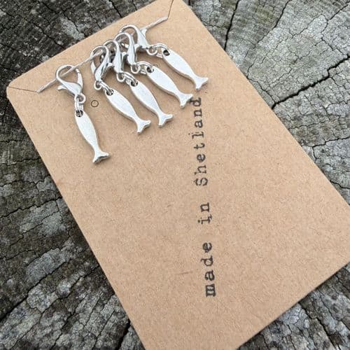 Handmade Stitch Markers for Crochet - Simple Fish