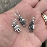 Handmade Stitch Markers - Robots