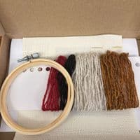 Single Fair Isle Motif Hoop kit  - Galley