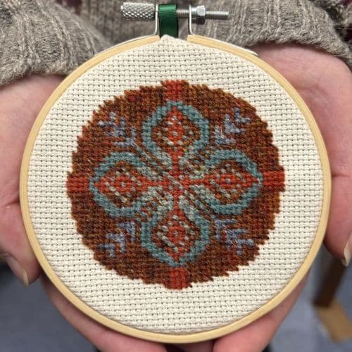 Single Fair Isle Motif Hoop kit - Noss Sound
