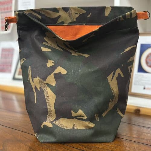 The Ochils Bag Rugged Edition - Camo / Orange