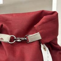 The Ochils Bag Rugged Edition - Deep Red / Forest Friends